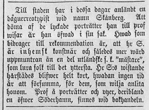 Helsingen den 6 augusti år 1858.