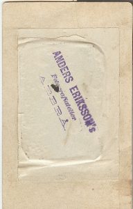 Anders Eriksson ferrotyp Arbrå, bak (AHF).