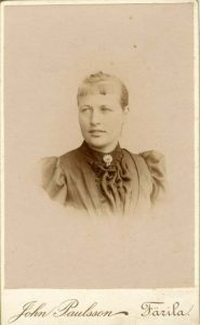 John Paulsson visitkort Färila (PF22412).