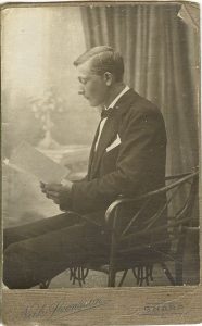 Nick Svensson visitkort Gnarp (PF120861).