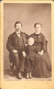 P. J. Forssbäck visitkort Stråtjära (PF128942).