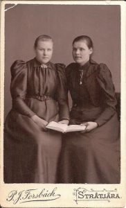 P. J. Forsbäck visitkort Stråtjära (PF179321).