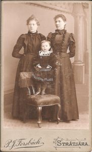 P. J. Forsbäck visitkort Stråtjära (PF183956).